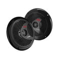thumbnail image 1 of Pair PLMR60B Pyle 6 1/2" Dual Cone Waterproof Stereo Speaker System (Black), 1 of 6