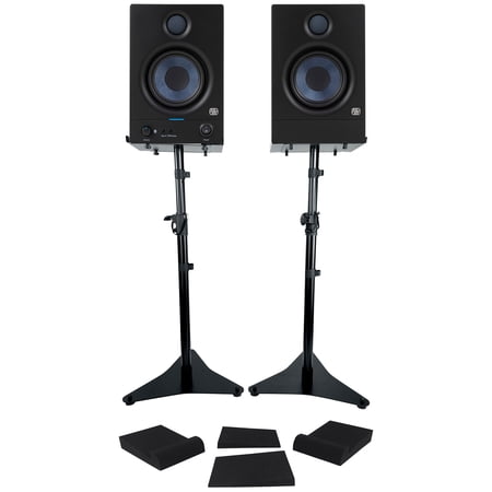 Pair Presonus Eris 4.5BT 2nd Gen 4.5" Studio Monitors w/Bluetooth+Stands+Pads