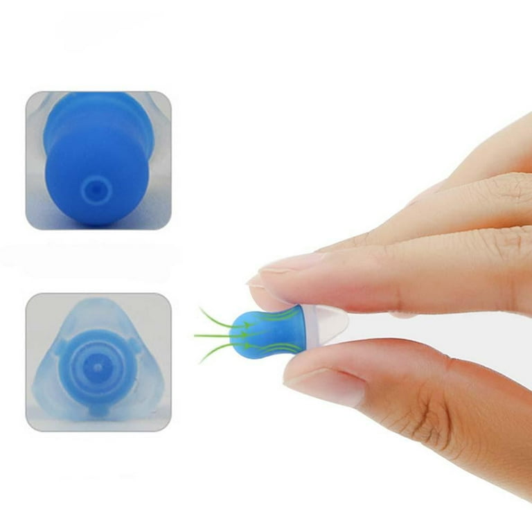 Pair Pressure Equalization Flight Earplugs Noise Reduction Sleep Soundproof Silicone Earplugs Multfuntional Reusable Ear Plugs L8F5