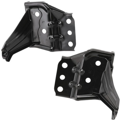 Pair Radiator Support Brackets Set of 2 Driver & Passenger Side Left Right