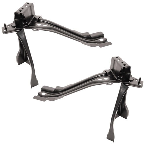 Pair Radiator Support Brackets Set of 2 Driver & Passenger Side Left Right
