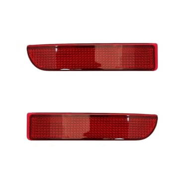 A ABSOPRO Rear Left Right Bumper Reflector Light Cover No.81920-08010/ 81910-08010 For Toyota RAV4 2019-2021 For Lexus RC300 2016-2021 Plastic Red, Reflectors - Canada
