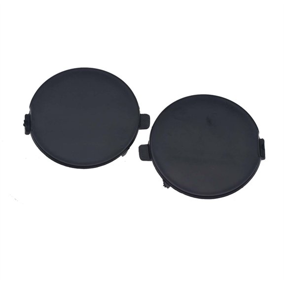 Pair Rear Bumper Tow Hook Cover Cap Black For Mazda 3 2014-2016 #BHN1-50-EK1-BB