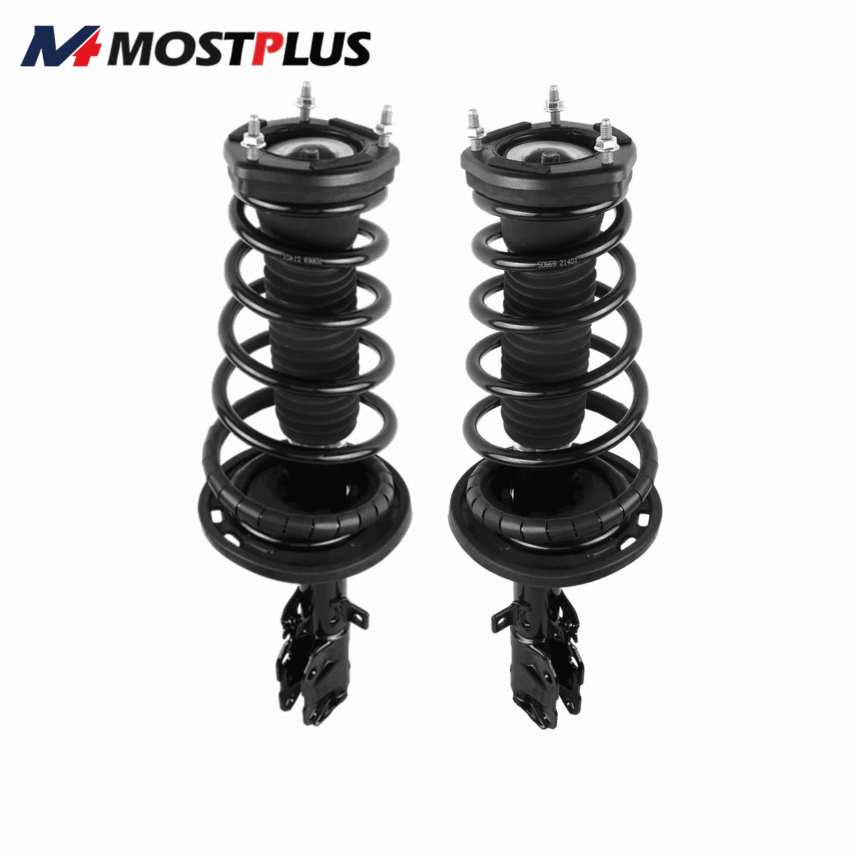 MOSTPLUS Pair Rear Quick Complete Shocks Struts Assembly for 2012-2017 Toyota Camry