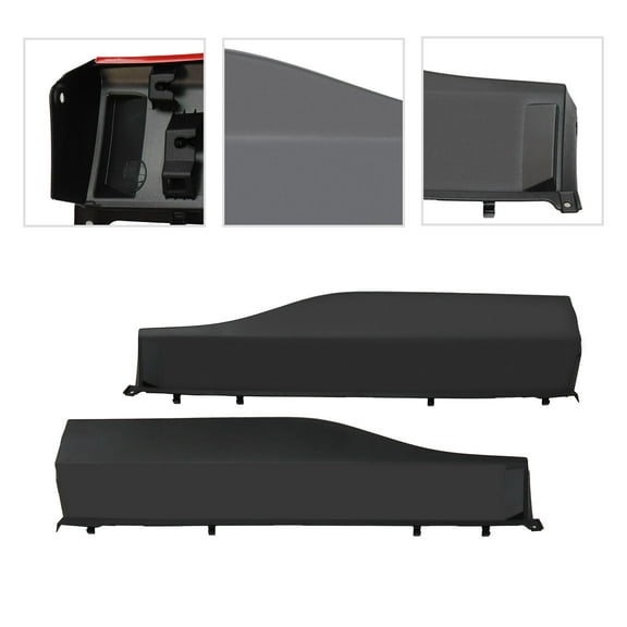 Pair Rear Door Trim Lower Molding Fit 2019-2022 Toyota Rav4 Left & Right Sides  For 2019-2022 Toyota Rav4 Rear Door Trim Lower Molding Driver & Passenger Side