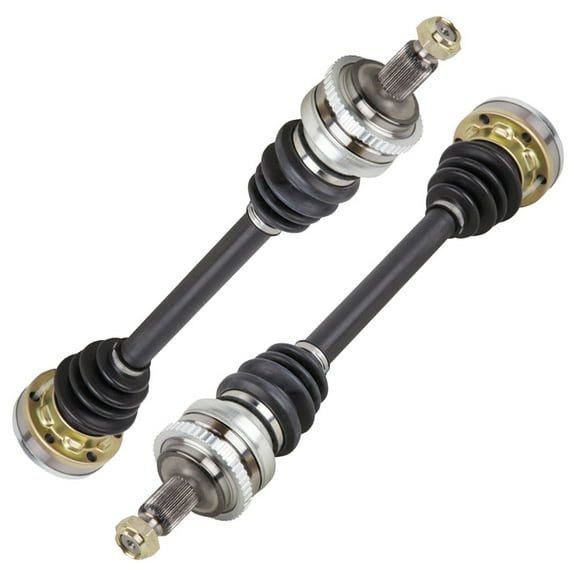 Pair Rear Left Right CV Drive Axle For BMW 325i 325is 318i 318is 325e 325es 325 & M3 E30 - BuyAutoParts