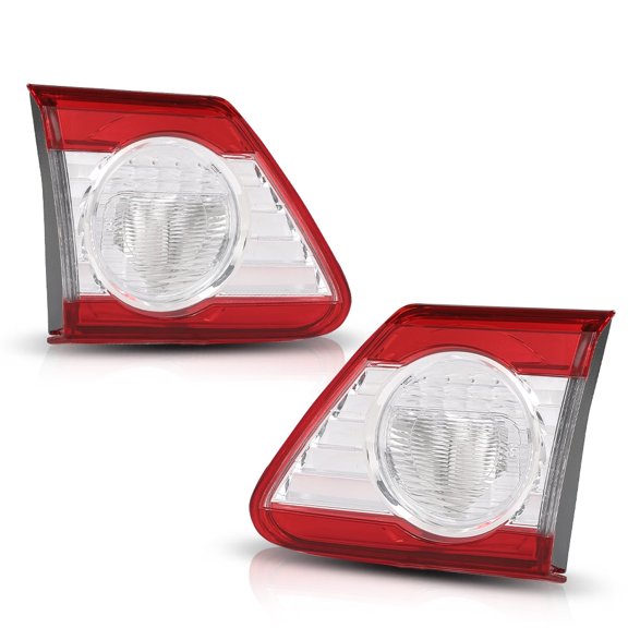 Pair Rear Tail Lights Inner Left & Right Fit For 2011 2012 2013 Toyota Corolla