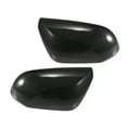 thumbnail image 1 of Unique Bargains Pair Rear View Mirror Cover Cap Overlay Black Carbon Fiber Pattern for Toyota Prius Mirror Guard Covers, 1 of 6