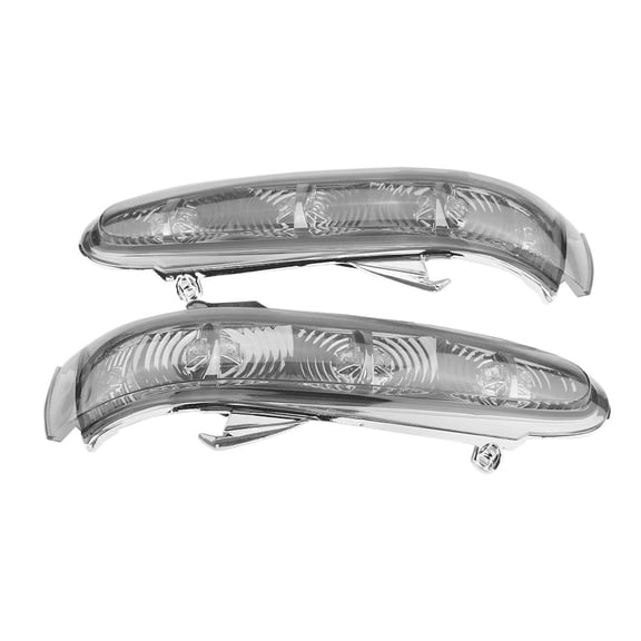 Pair Rear View Side Mirror Lamp Indicators Turn Signal Light For Mercedes-Benz S/CL Class W220 W215 1999-2003 Smoke