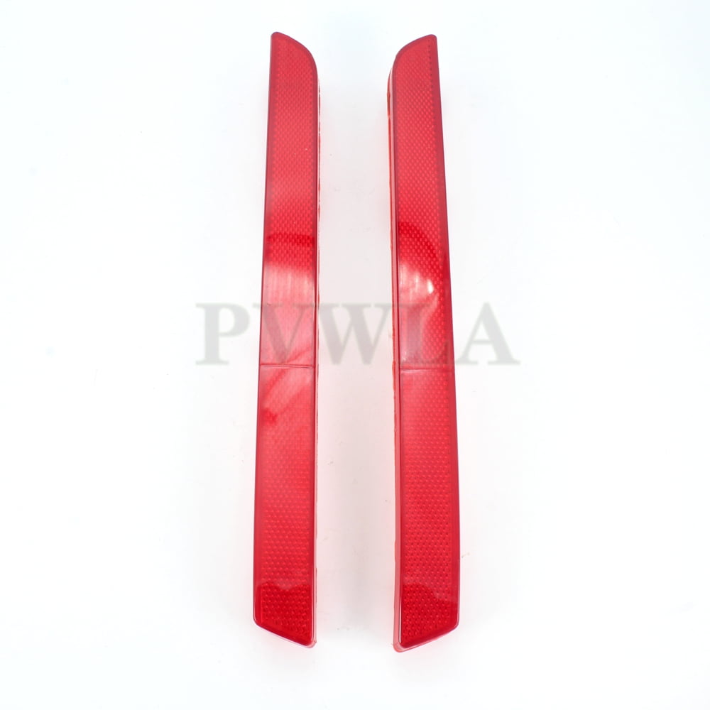 Pair Red - Car Styling Rear Bumper Reflector, VW T5, Transporter ...