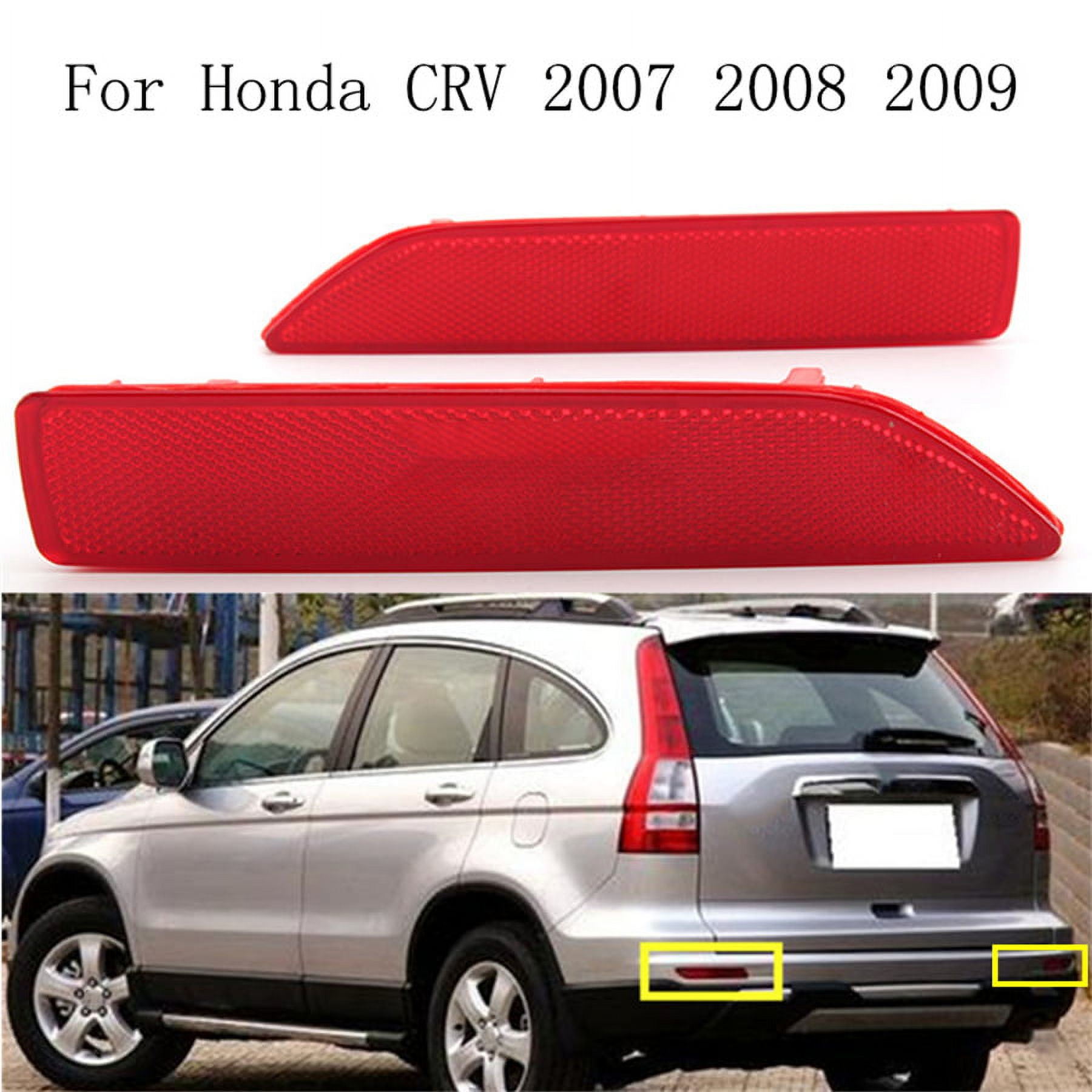 LED Rear Bumper Light For Honda CRV CR-V 2005- 06 Acura TSX Reflector Stop Lamp