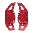 thumbnail image 1 of Pair Red Vehicle Steering Wheel Shift Paddle Cover Shifter Extension for Audi A5 coupe 45 TFSl Quattro 2016, 1 of 7