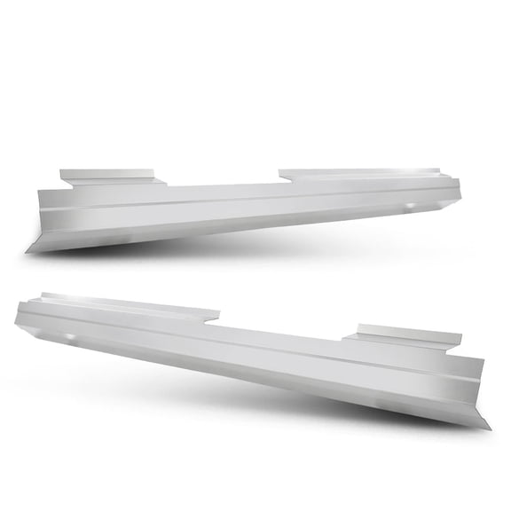 Pair Rocker Panels Standard Cab Regular Cab 4Door Fit for 2007-2013 Chevy Silverado Sierra Extended Cab