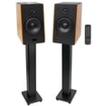 thumbnail image 1 of Pair Rockville HD5 5" 150w RMS Bluetooth Bookshelf Home Theater Speakers+Stands, 1 of 11