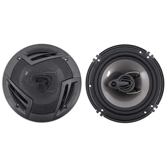 Rockville, Car Speakers, RV6.3A, 6.5 inch, 3-way, 750W peak - Walmart.com
