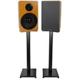 thumbnail image 1 of Pair Rockville RockShelf 64C Classic 6.5" Home Bookshelf Speakers w/29" Stands, 1 of 9