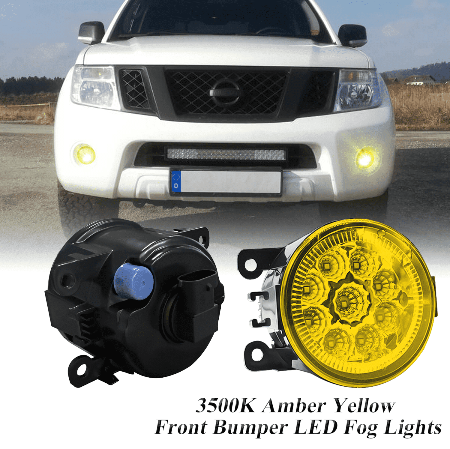 auxbeam ZD000865 Color Play Series 3 Inch 100W Spot LED Pod Lights