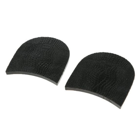 Pair Rubber Glue on Heels Shoe Repair Pad Replacement -, as described