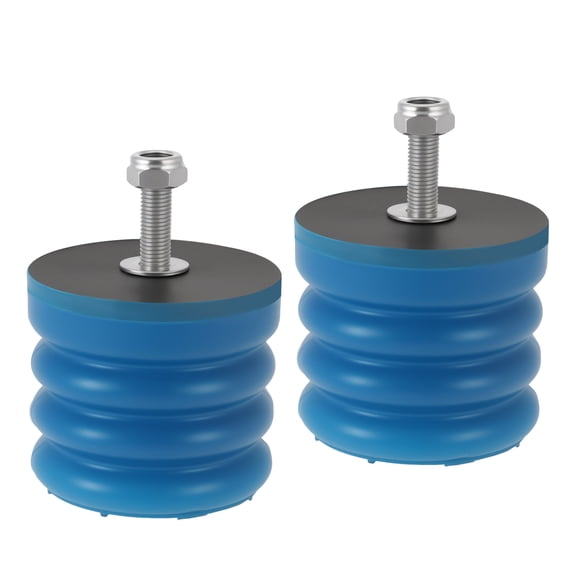 Pair SSF60440 Rubber Bushing Suspension Kit for Toyota Tacoma 2016-2021 for Toyota Tundra 2000-2021 Car Rear Suspension Rubber Helper Springs Kit Axle Bump Stop Durable SES Set