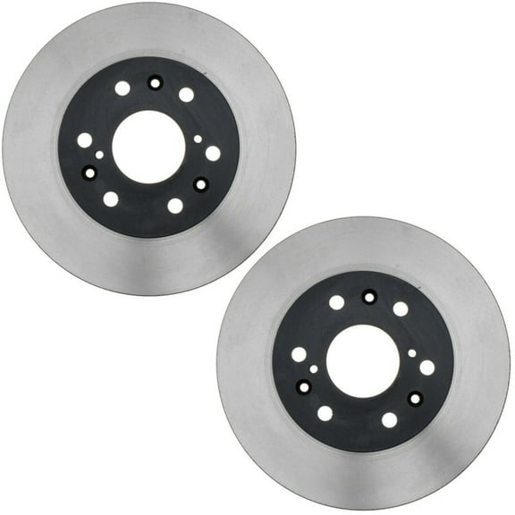 Pair Set 2 Front Disc Brake Rotors Professional For Cadillac Chevrolet GMC