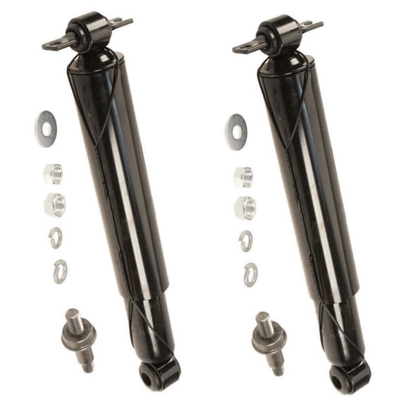 Pair Set 2 Rear Shock Absorbers For Chevy II Nova Ventura Rear Spring Fits select: 1970-1972 CHEVROLET NOVA, 1968-1969 CHEVROLET NOVA CHEVY II