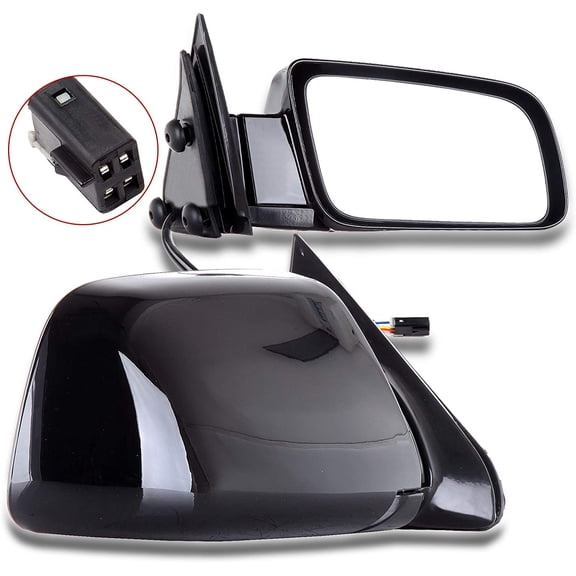 Pair Set Power Side Rear View Mirrors For 1988-98 Chevy GMC C/K 92-99 Suburban