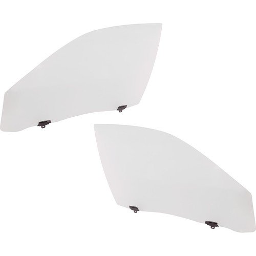 Pair Set of 2 Door Glasses Front Driver & Passenger Side Left Right for LS430