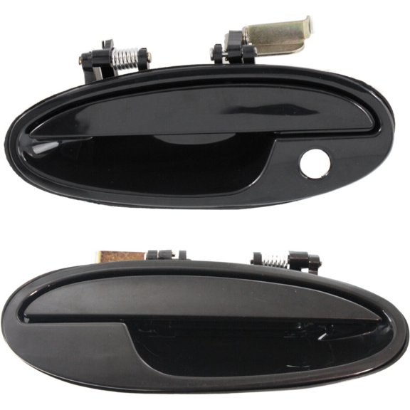 Pair Set of 2 Exterior Door Handles Front Driver & Passenger Side for Olds Buick