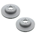thumbnail image 1 of Pair Set of 2 Front Brake Disc Rotor For BMW 2011-2013 528i Sedan w/o S5AEA, 1 of 5