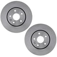 thumbnail image 1 of Pair Set of 2 Front Coated Disc Brake Rotors For Chevrolet Volt, 1 of 5