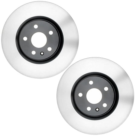 Pair Set of 2 Front Disc Brake Rotors Advantage For Buick Cadillac Chevrolet