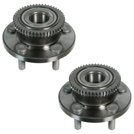 Pair Set of 2 Front Wheel Bearing & Hub Assy Kit For Ford 2015-2017 Mustang