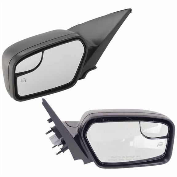 Pair Set of 2 Mirrors Driver & Passenger Side Heated Left Right for Ford Fusion