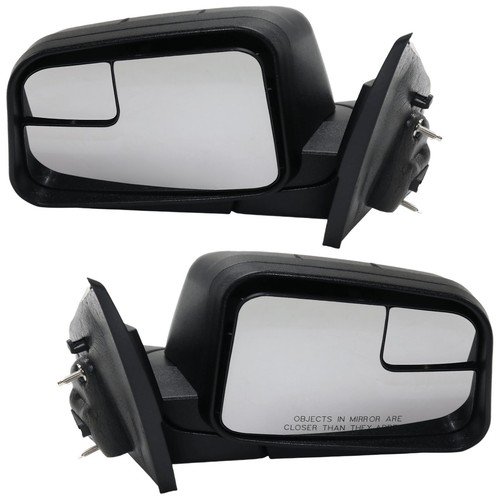 Pair Set of 2 Mirrors Driver & Passenger Side Left Right for Ford Edge 09-11