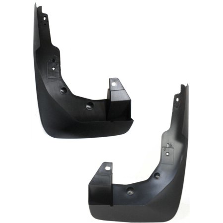 Pair Set of 2 Mud Flaps Front Driver & Passenger Side Left Right For Honda
