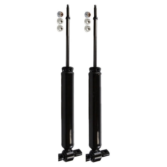 Pair Set of 2 Rear Suspen Shock Absorbers For 2013-17 Ford Fusion Sedan FWD AWD