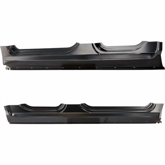 Pair Set of 2 Rocker Panels Driver & Passenger Side for Ram Truck Left Right