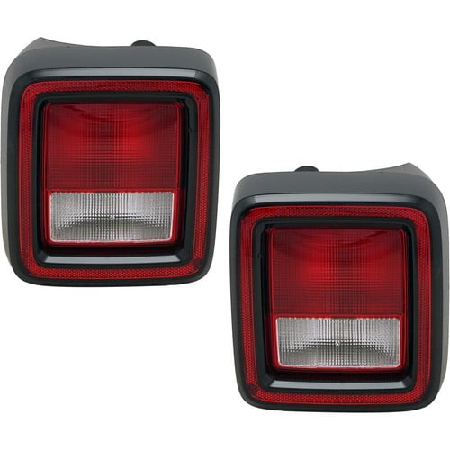Pair Set of 2 Tail Lights Taillights Taillamps Brakelights  Driver & Passenger