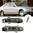 thumbnail image 1 of Pair Side Mirror LED Turn Signal Light For Benz S W220 CL W215 1999-2003 Gray, 1 of 15