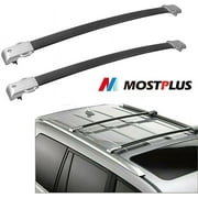 Pair Silver Cargo Luggage Carrier Roof Rack Cross Bars for 2010-2021 Lexus GX460