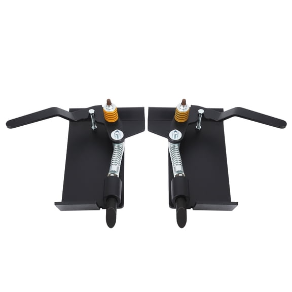 Pair Skid Steer Quick Tach Conversion Adapter Bobtach Latch Box Weld On QTK, 3500LBS Universal Front Attachment Steel Skid Steer Attachment Quick Attach Mount Plate for Buckets Plows Forks