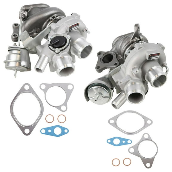 Pair Stigan Turbo w/ Turbocharger Gaskets For Ford F150 F-150 3.5L EcoBoost V6 2011 2012