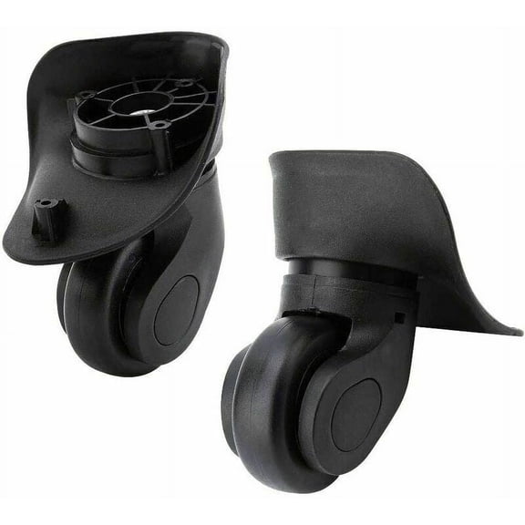 Pair Of Suitcase Casters Universal Spare Part Multidirectional Rubber Wheel Quiet Durable For Changing Repair Suitcase Wheel Luggage Samsonite Platinum