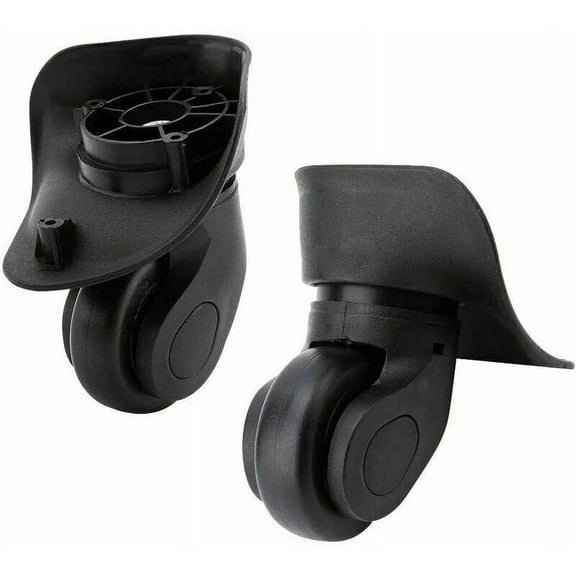 Pair Of Suitcase Casters Universal Spare Part Multidirectional Rubber Wheel Quiet Durable For Changing Repair Suitcase Wheel Luggage Samsonite Platinum
