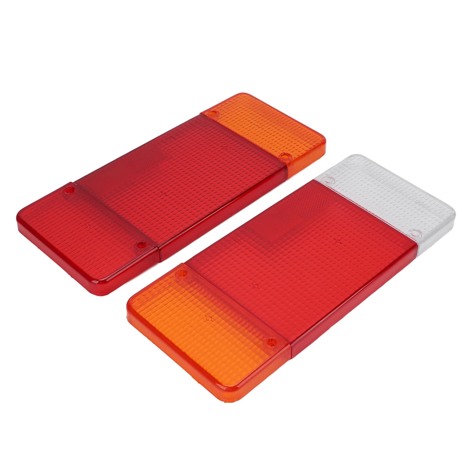 Pair Truck Rear Tail Light Housing Left Right Cover Red Orange White