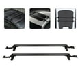 thumbnail image 1 of Pair Universal Car Top Roof Rack Cross Bar Luggage Cargo Carrier Aluminum 2 PCS for For Most 4 or 5 Door Cars Only, 1 of 20