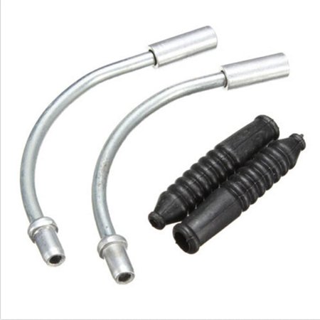 Pair V Brake Noodles Cable Guide Pipe Plastic Boots Bicycle Folding Bike Cycling