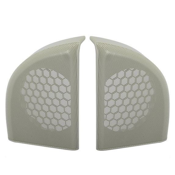 Pair Vehicle Front Door Speaker Cover Trim Speaker Grille Gray A20372703889051 for Mercedes-Benz CLC-Class