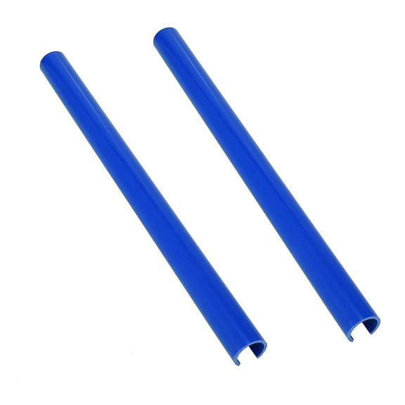 Pair Vehicle Front Grille Trim Strips Cover Blue for BMW 1 2 3 4 Series