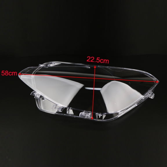 Pair clear headlight glass headlights lens L + R for BMW F20 2012 2013 2014-
